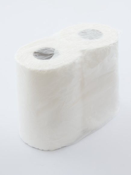 Туалетная бумага в бытовых рулонах , 2 слойная