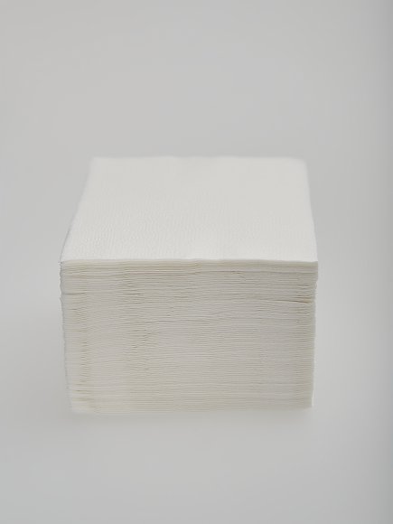 Салфетки бумажные белые 1 слой, МДЛ